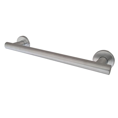 Kingston Brass GBS1416CS8 16-Inch x 1-1/4 Inch O.D Grab Bar, Brushed Nickel GBS1416CS8